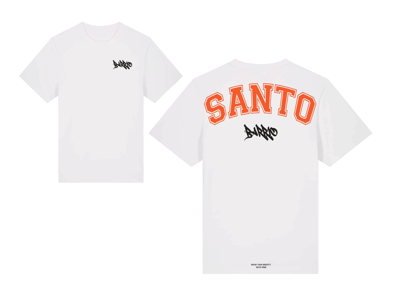T-shirt BARRIO Orange